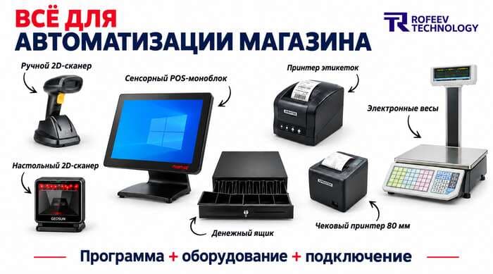 Что нужно для автоматизации магазина?